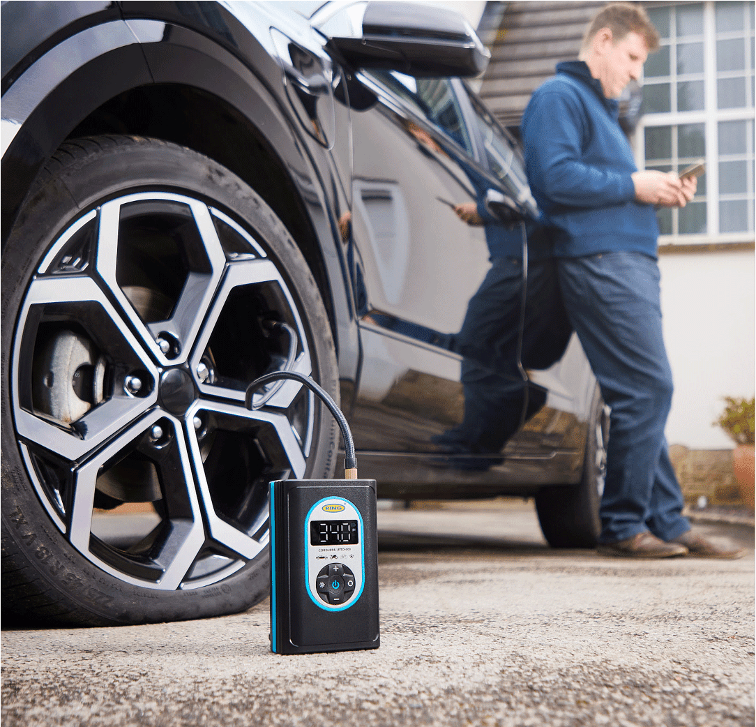 Ring RTC4000 Cordless Rechargeable Tyre Inflator Review: Features & Price - autopump