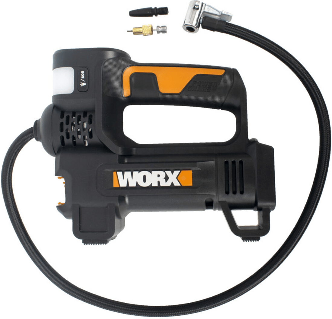 Worx WX092.9 20V High Pressure Cordless Tyre Inflator Review: Features & Price - autopump