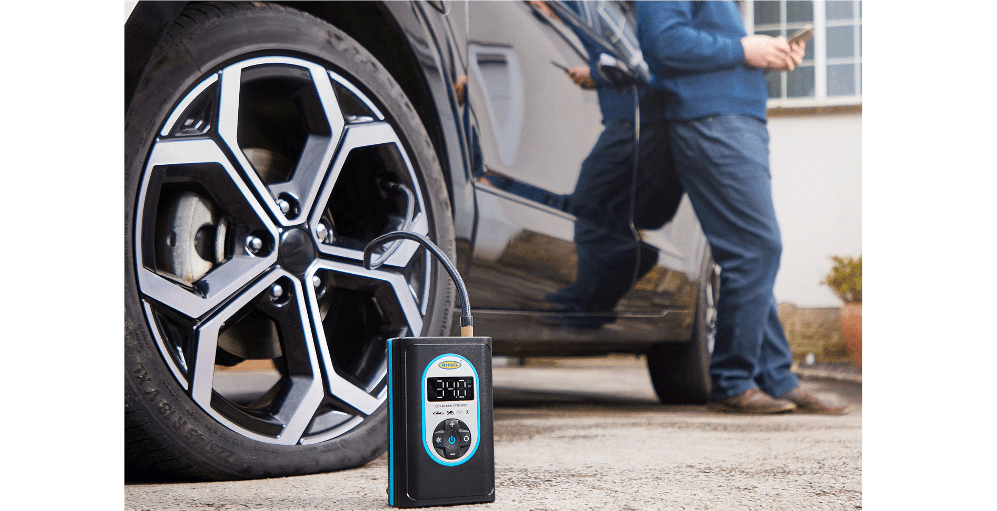 Ring RTC4000 Cordless Rechargeable Tyre Inflator Review: Features & Pr ...