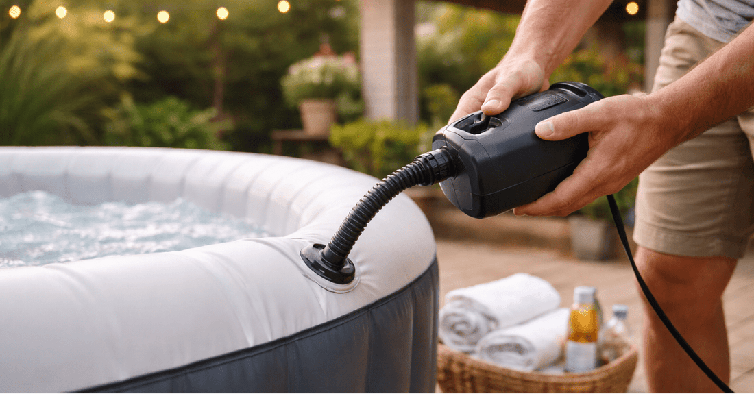 Multi Inflating Pump 3 Best Portable Air Pumps for Inflatable Hot Tubs: 2026 UK Specs & Pri ...
