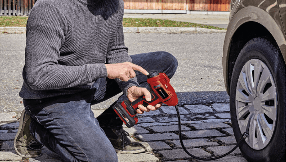 Einhell CE-CC 18 Li Cordless Tyre Inflator: Cost, Specs & Reviews - autopump