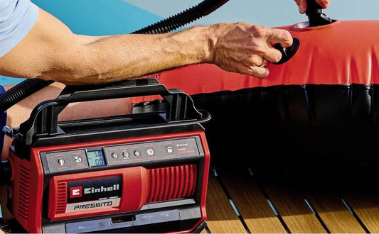 Einhell PRESSITO 18/25 Cordless Air Compressor Review: Features & Price - autopump