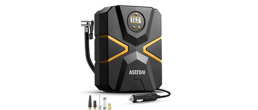 AstroAI 12V DC 150 PSI Tyre Inflator Air Compressor Review: Features & Price - autopump
