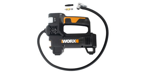 Worx WX092.9 20V High Pressure Cordless Tyre Inflator Review: Features & Price - autopump
