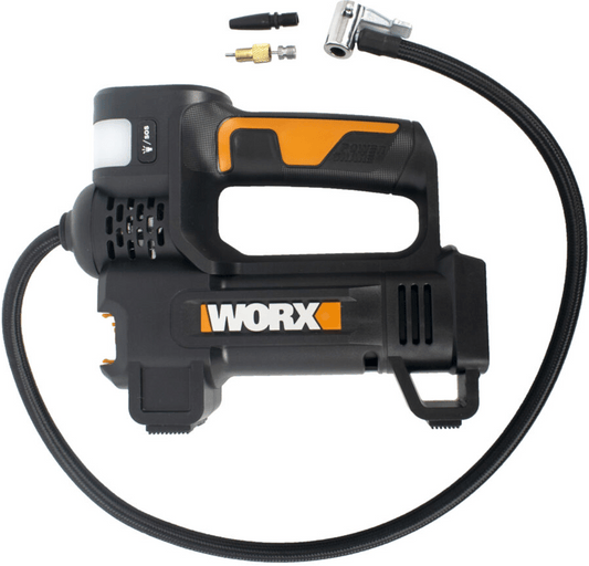 Worx WX092.9 20V High Pressure Cordless Tyre Inflator Review: Features & Price - autopump